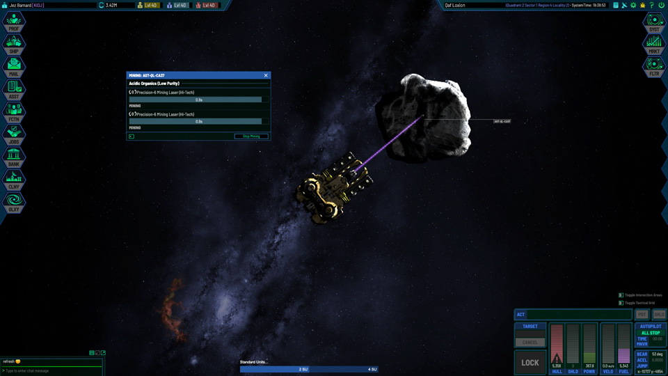 Mining an Asteroid